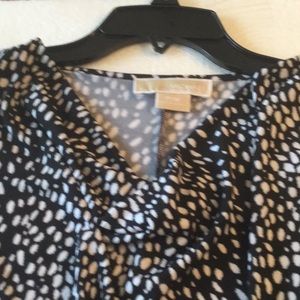 Michael Kors long sleeve, Dalmatian print  dress: